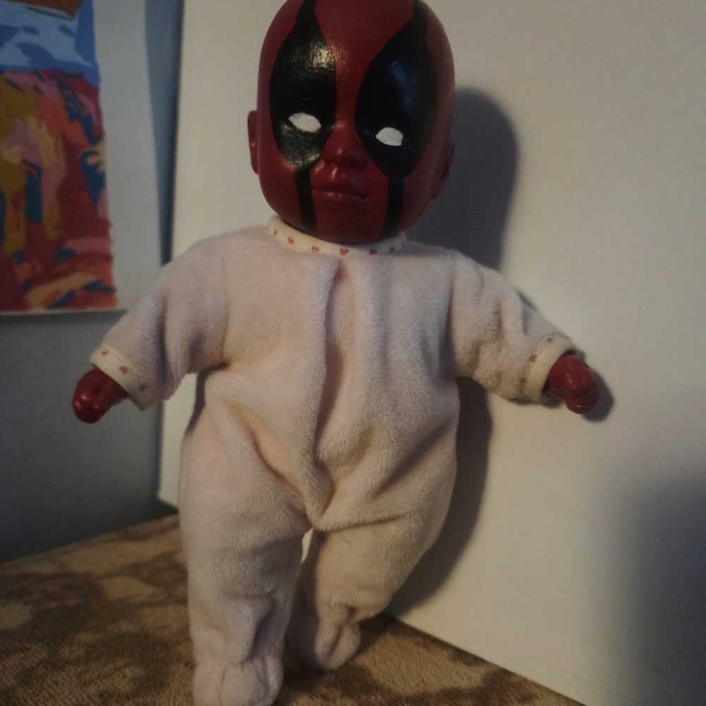 Deadpool Styled Small Doll!